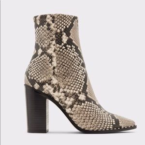 Aldo Snakeskin Bootie
